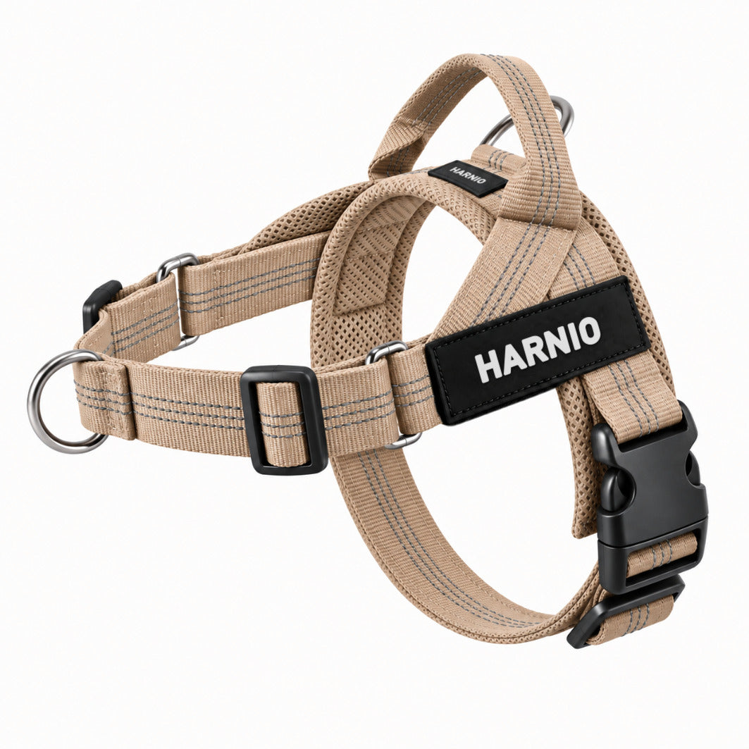 Harnais anti-traction Harnio beige