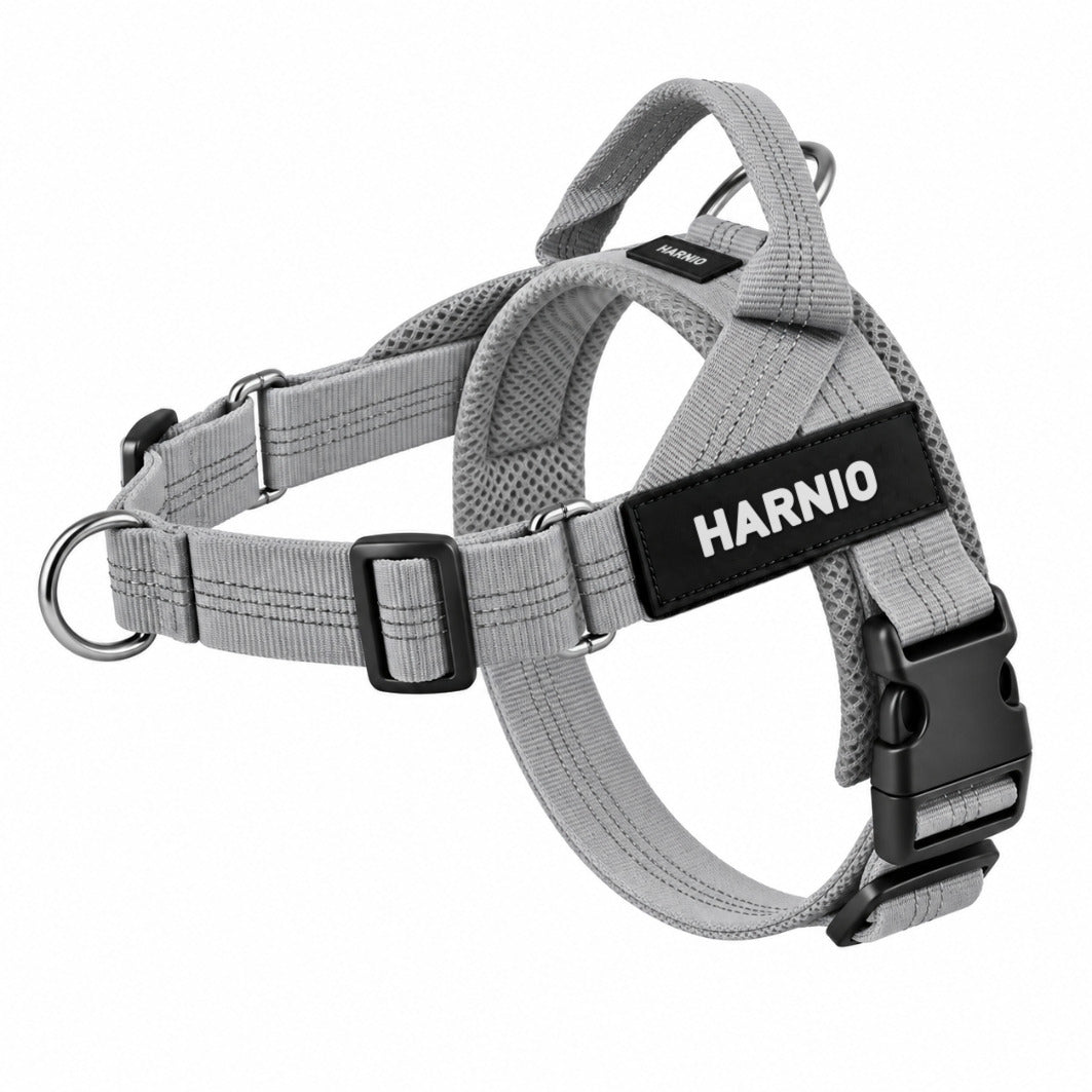 Harnais anti-traction Harnio gris