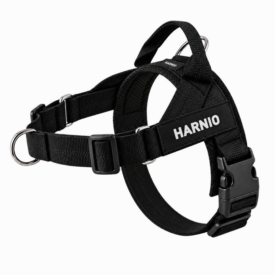 Harnais anti-traction Harnio noir