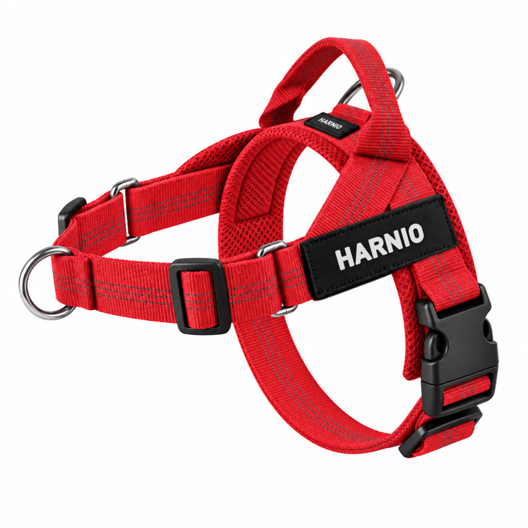 Harnais anti-traction Harnio rouge